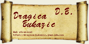 Dragica Bukazić vizit kartica